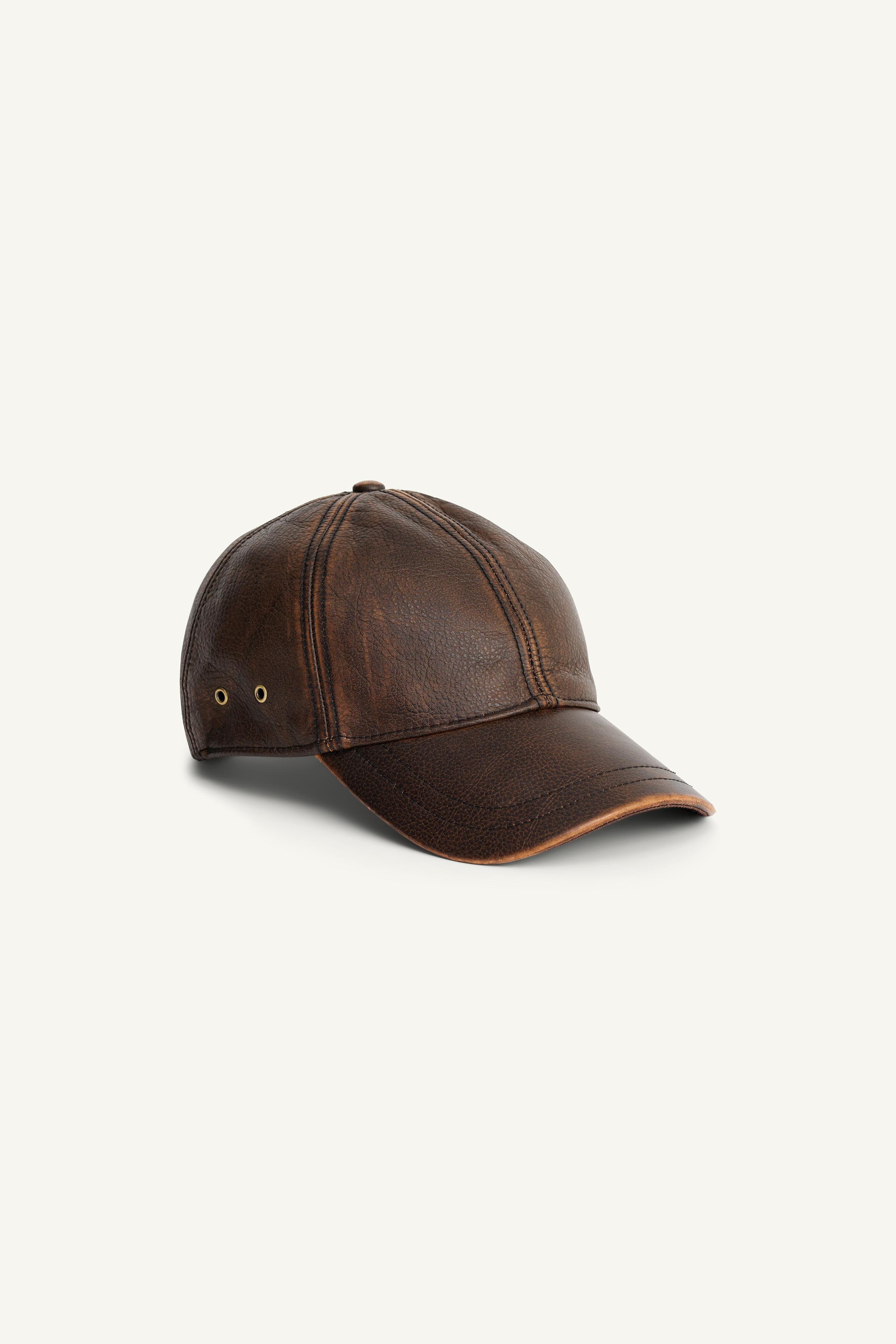 WASHED LEATHER LIMITED EDITION CAP